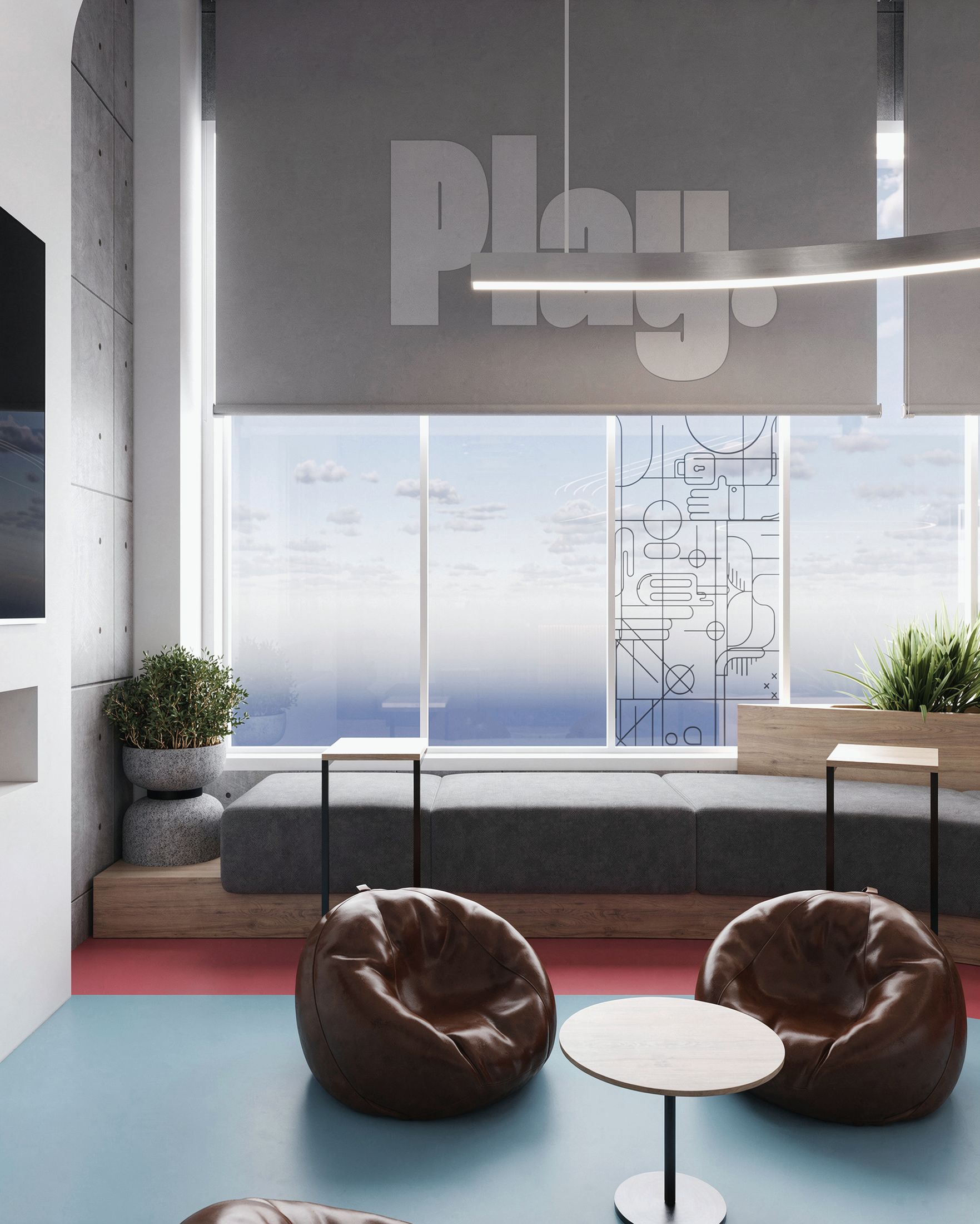Break Area — Agora Mall — Xforms Studio