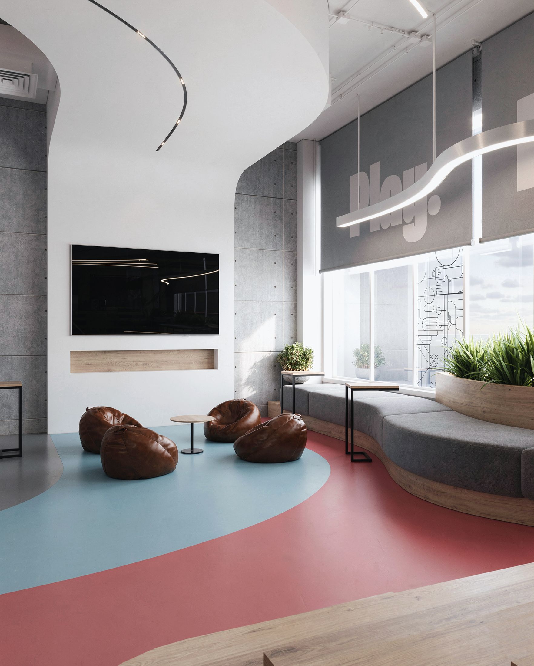 Break Area — Agora Mall — Xforms Studio