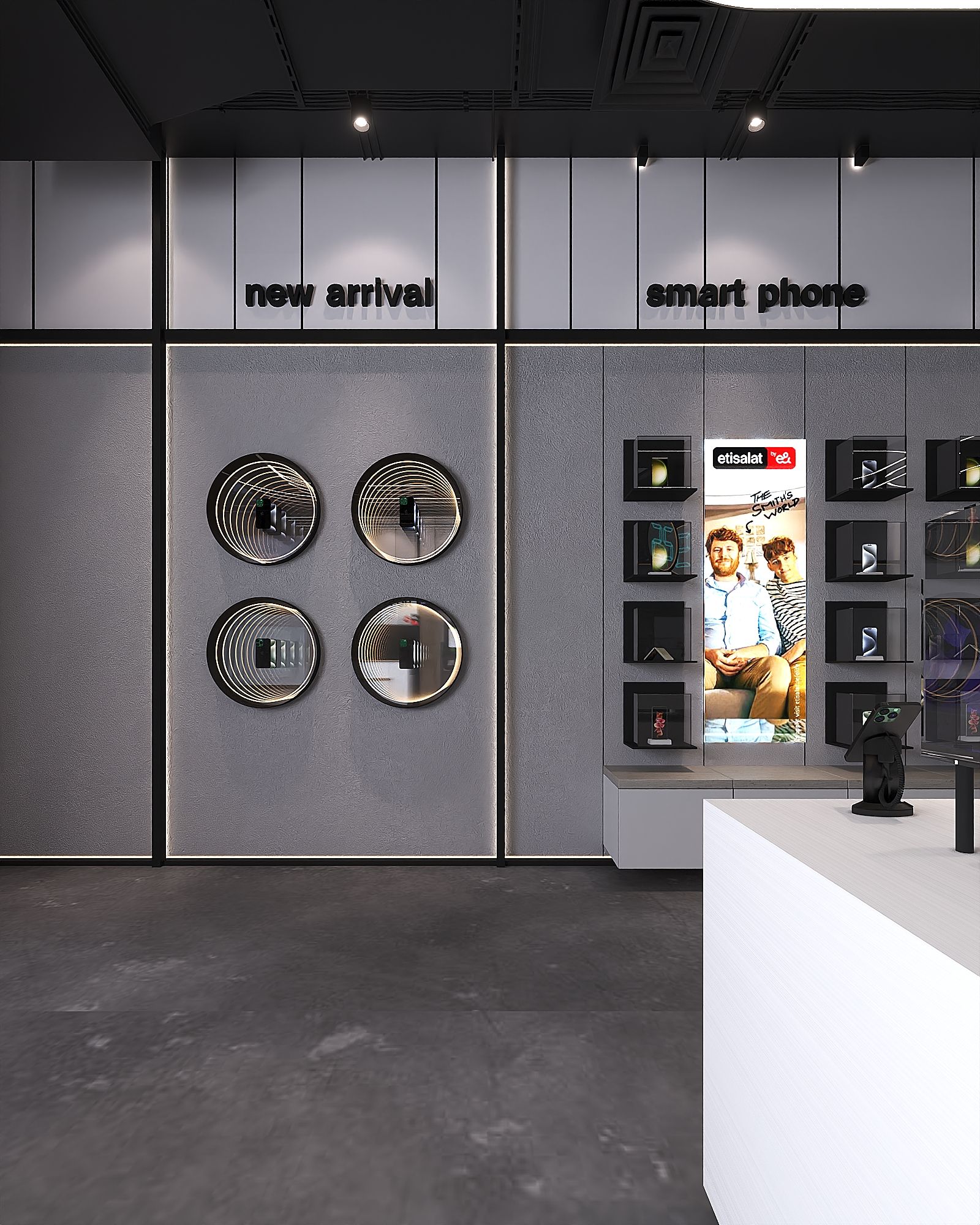 Etisalat Masr — New Concept- Downtowen Mall — Xforms Studio