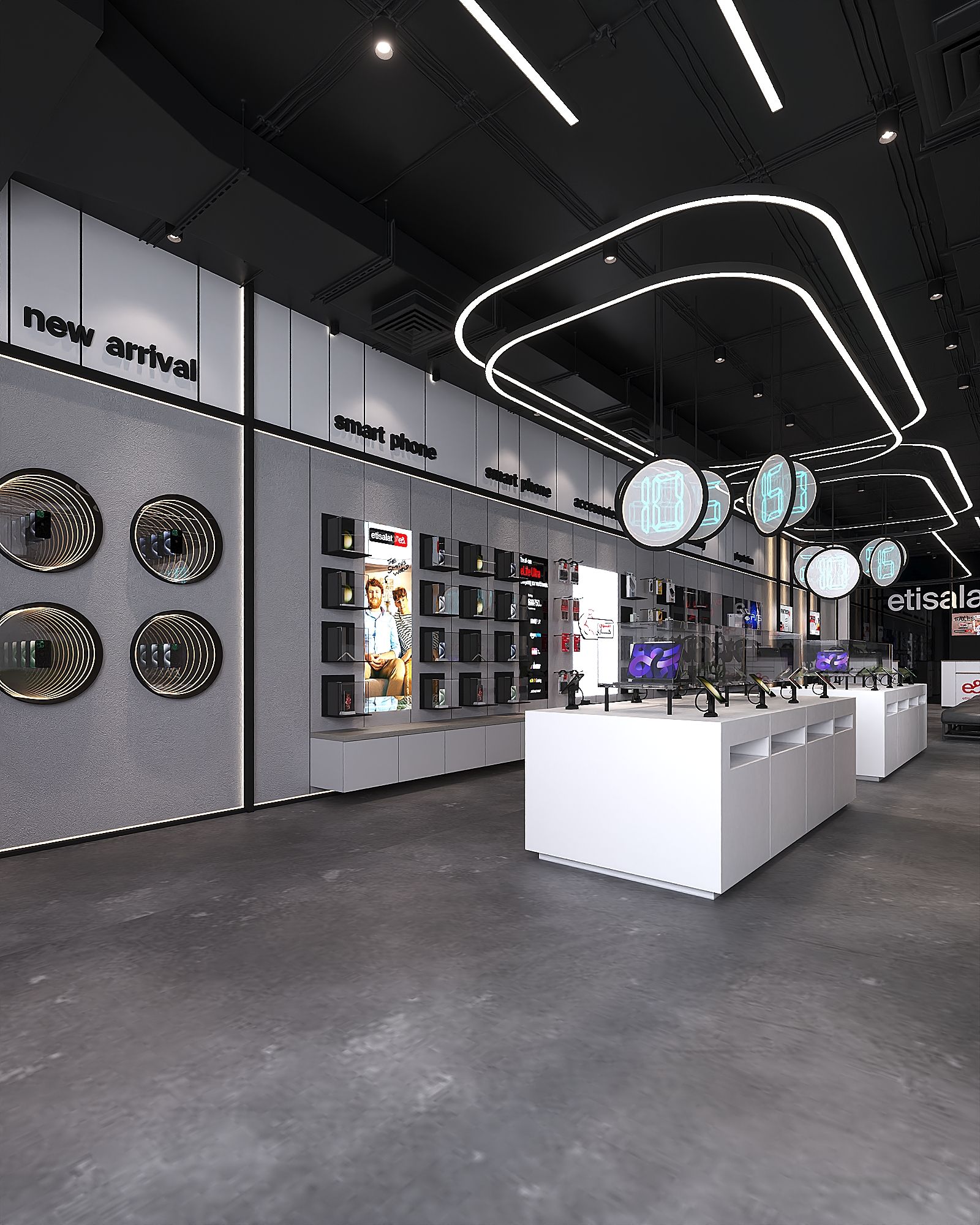 Etisalat Masr — New Concept- Downtowen Mall — Xforms Studio