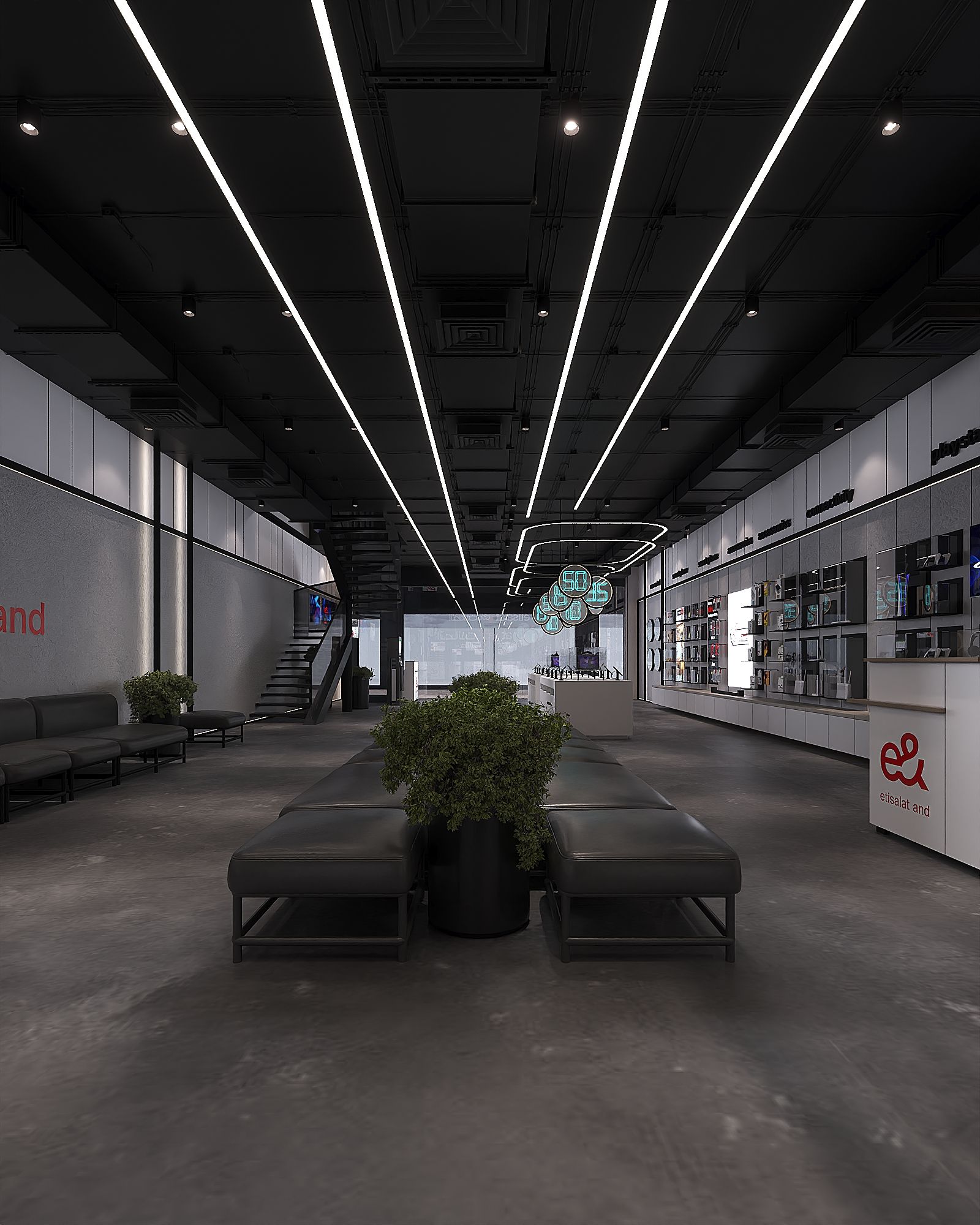 Etisalat Masr — New Concept- Downtowen Mall — Xforms Studio