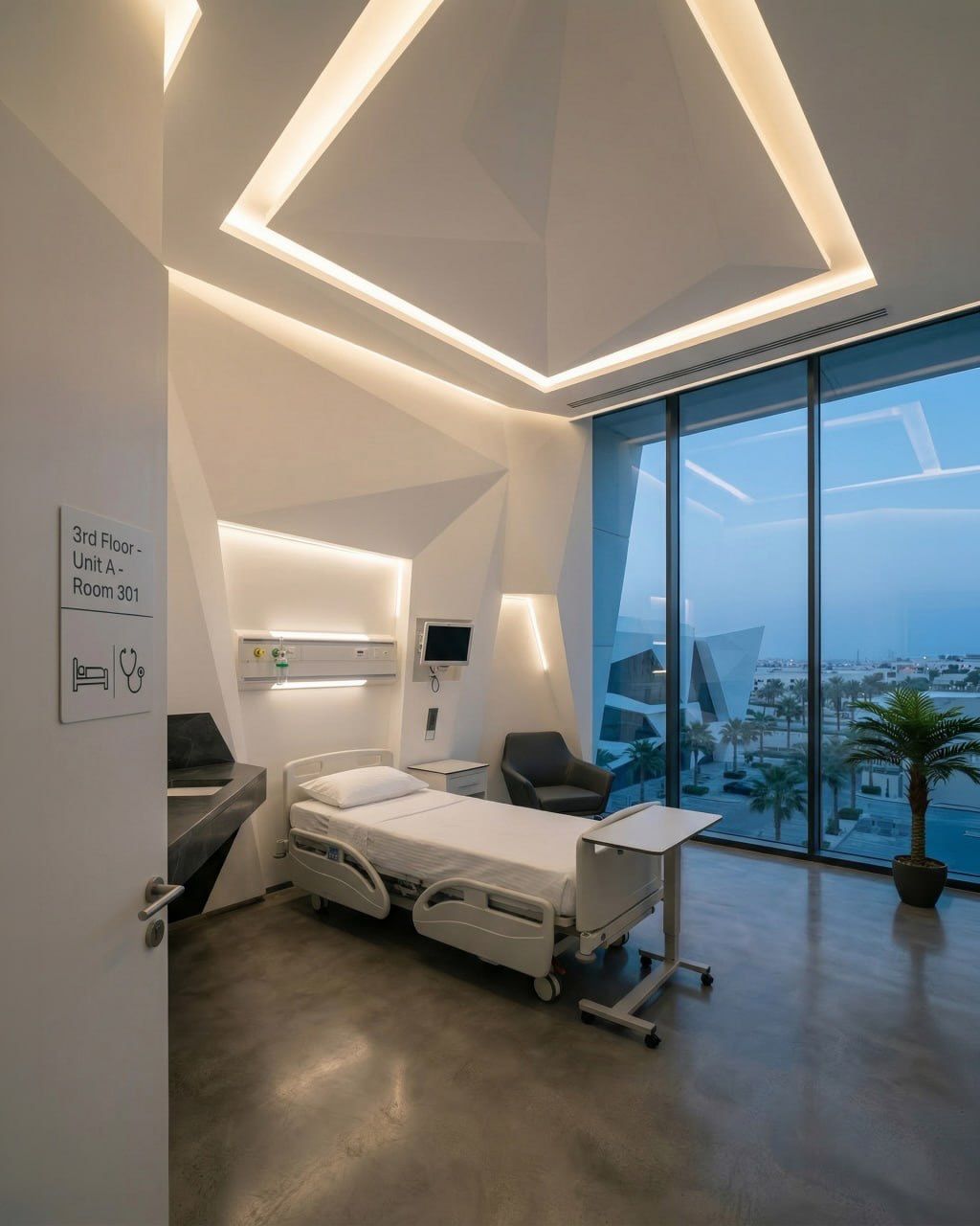 Hospital Concept — New Administrative Capital, Egypt — Xforms Studio