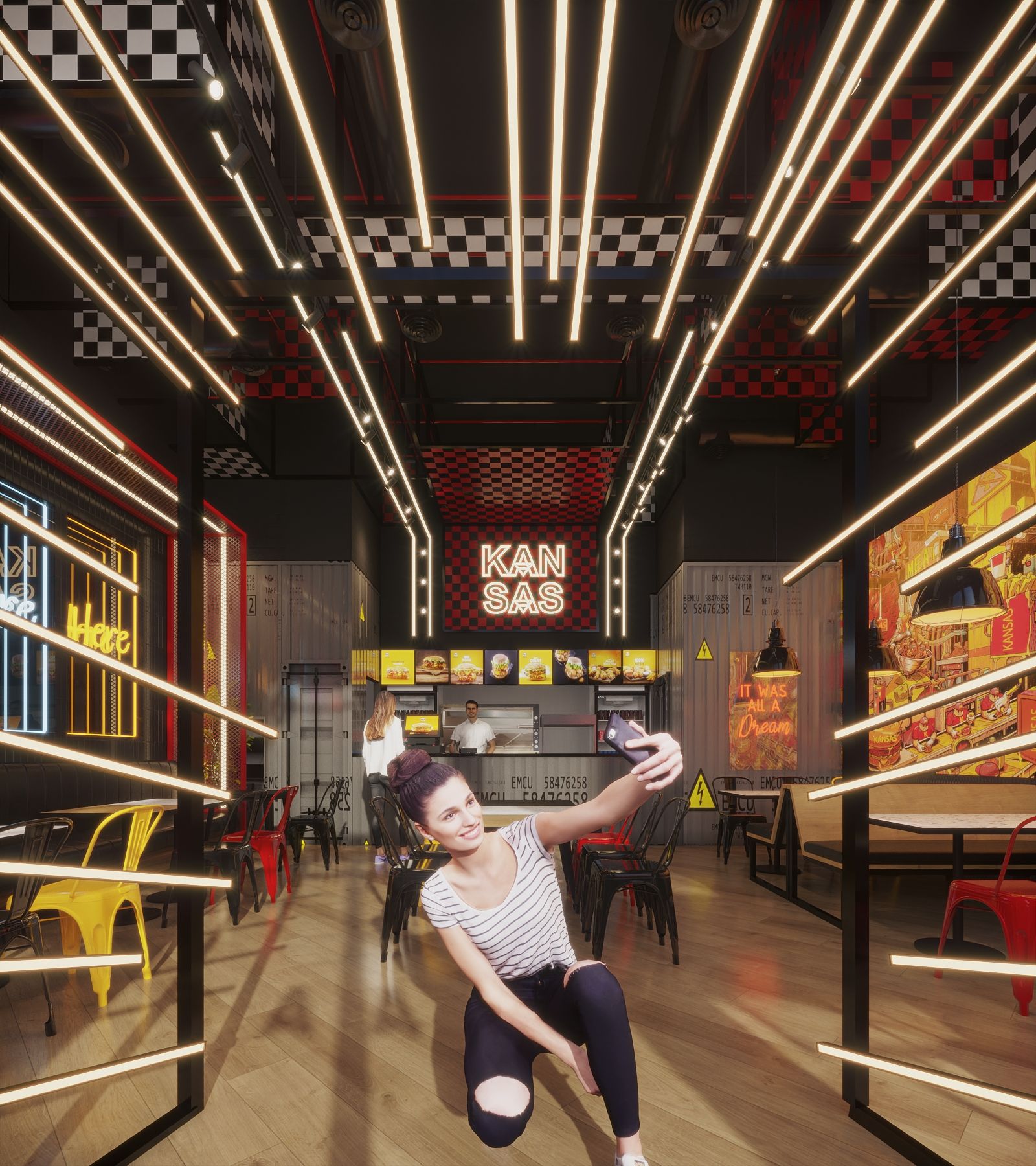 Kansas — Air Mall, Madinaty, Cairo — Xforms Studio