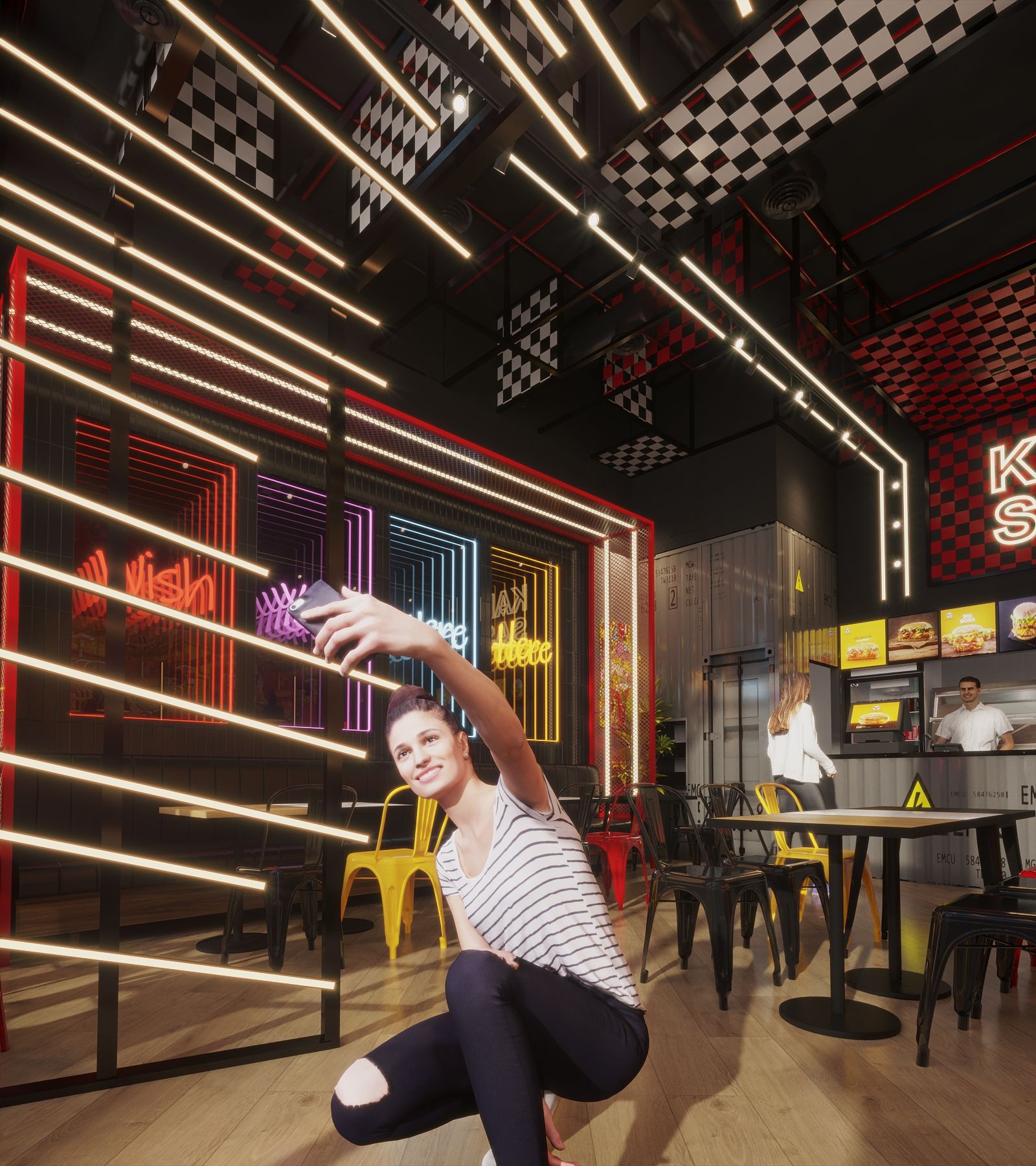 Kansas — Air Mall, Madinaty, Cairo — Xforms Studio