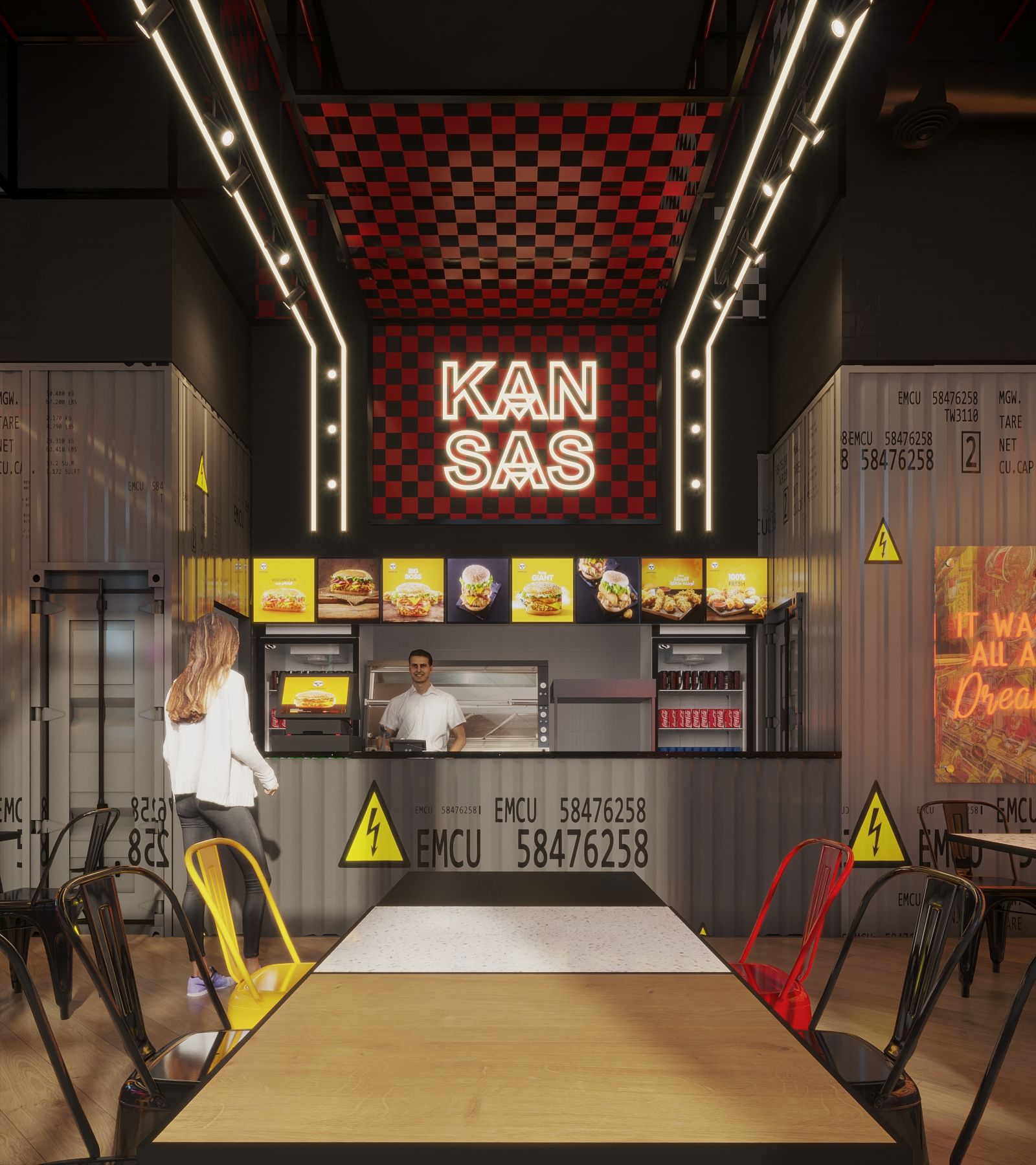 Kansas — Air Mall, Madinaty, Cairo — Xforms Studio