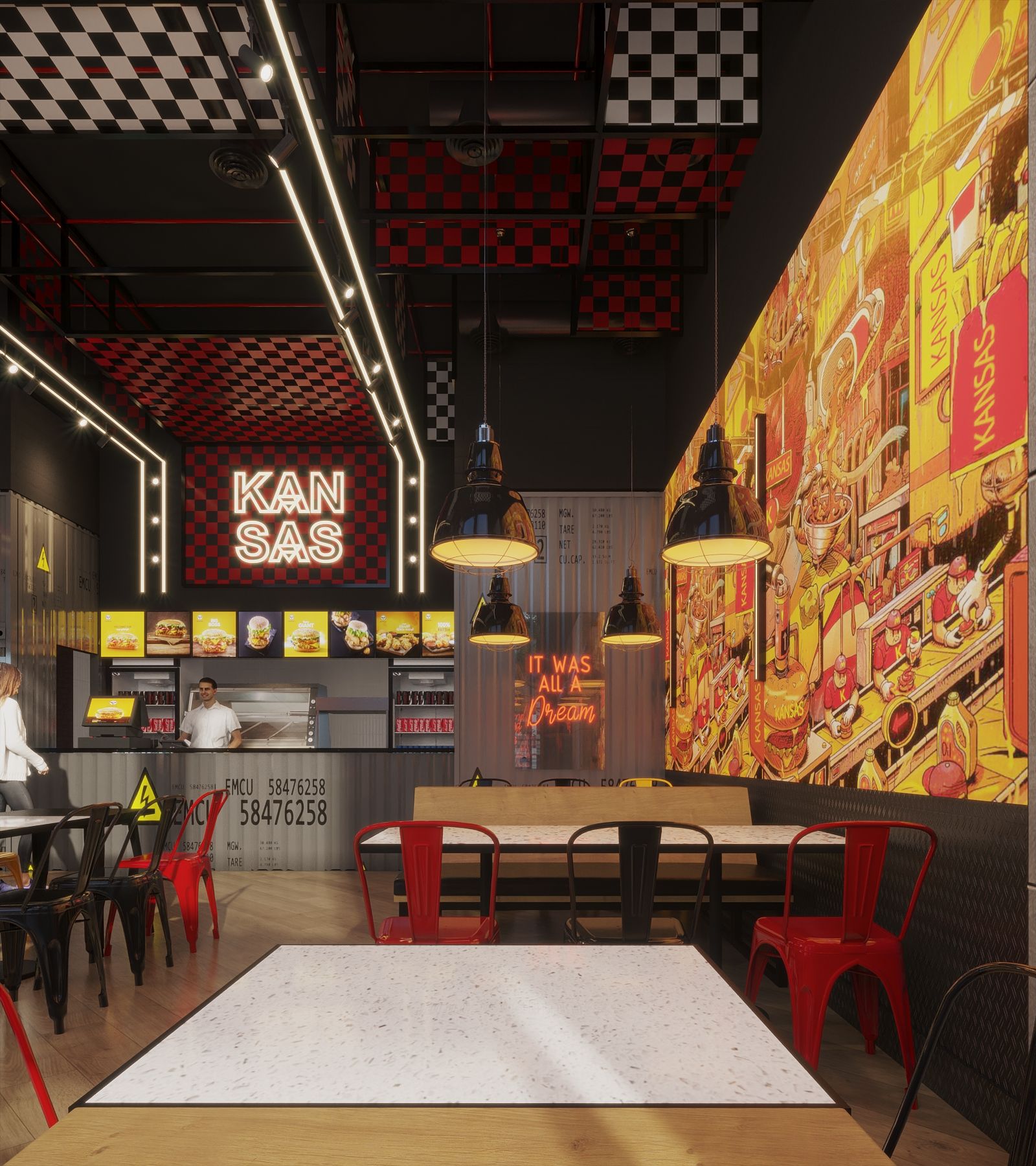 Kansas — Air Mall, Madinaty, Cairo — Xforms Studio