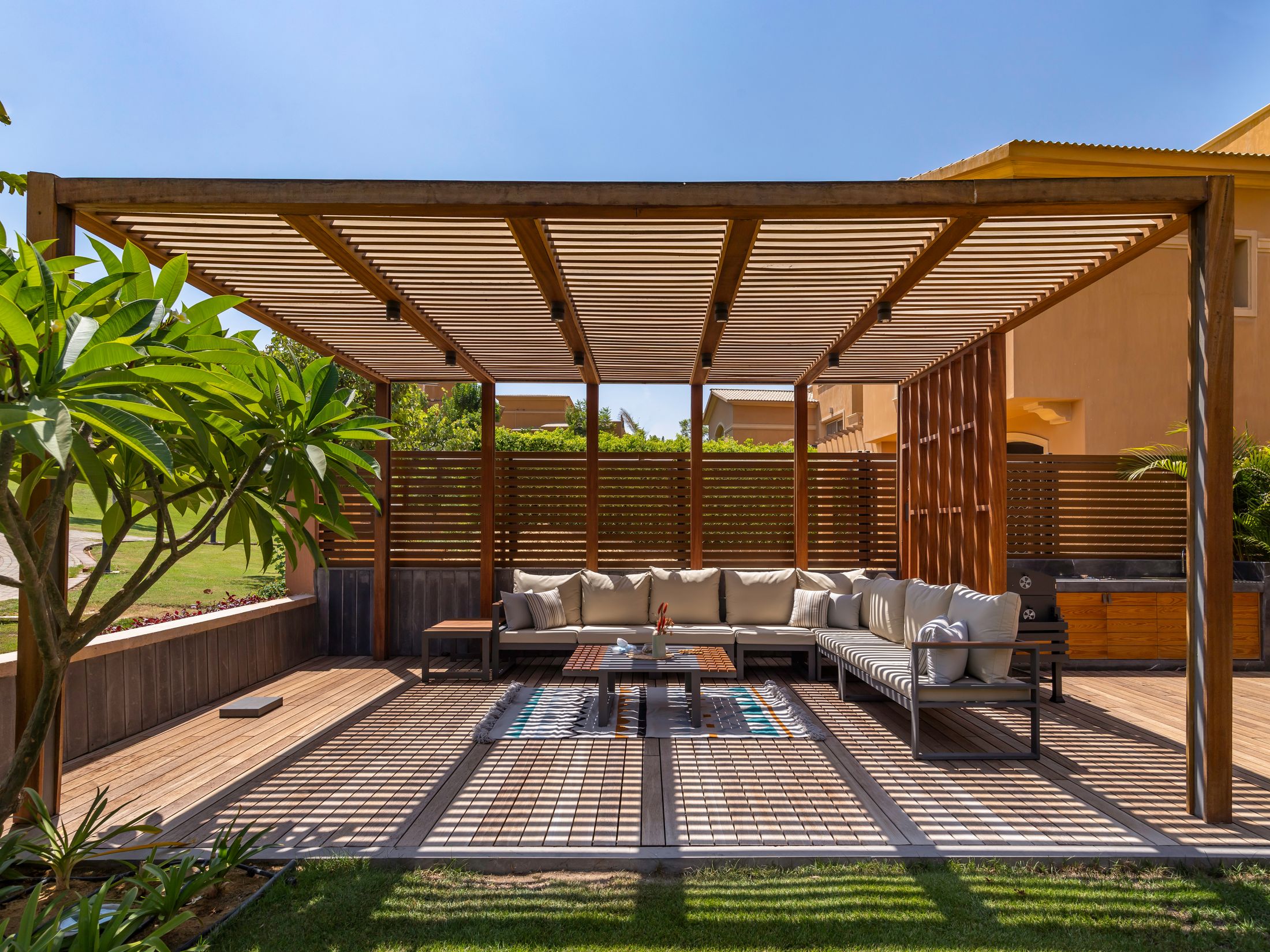 Loggia — Dyar Compound, Fifth Settlement, New Cairo — Xforms Studio