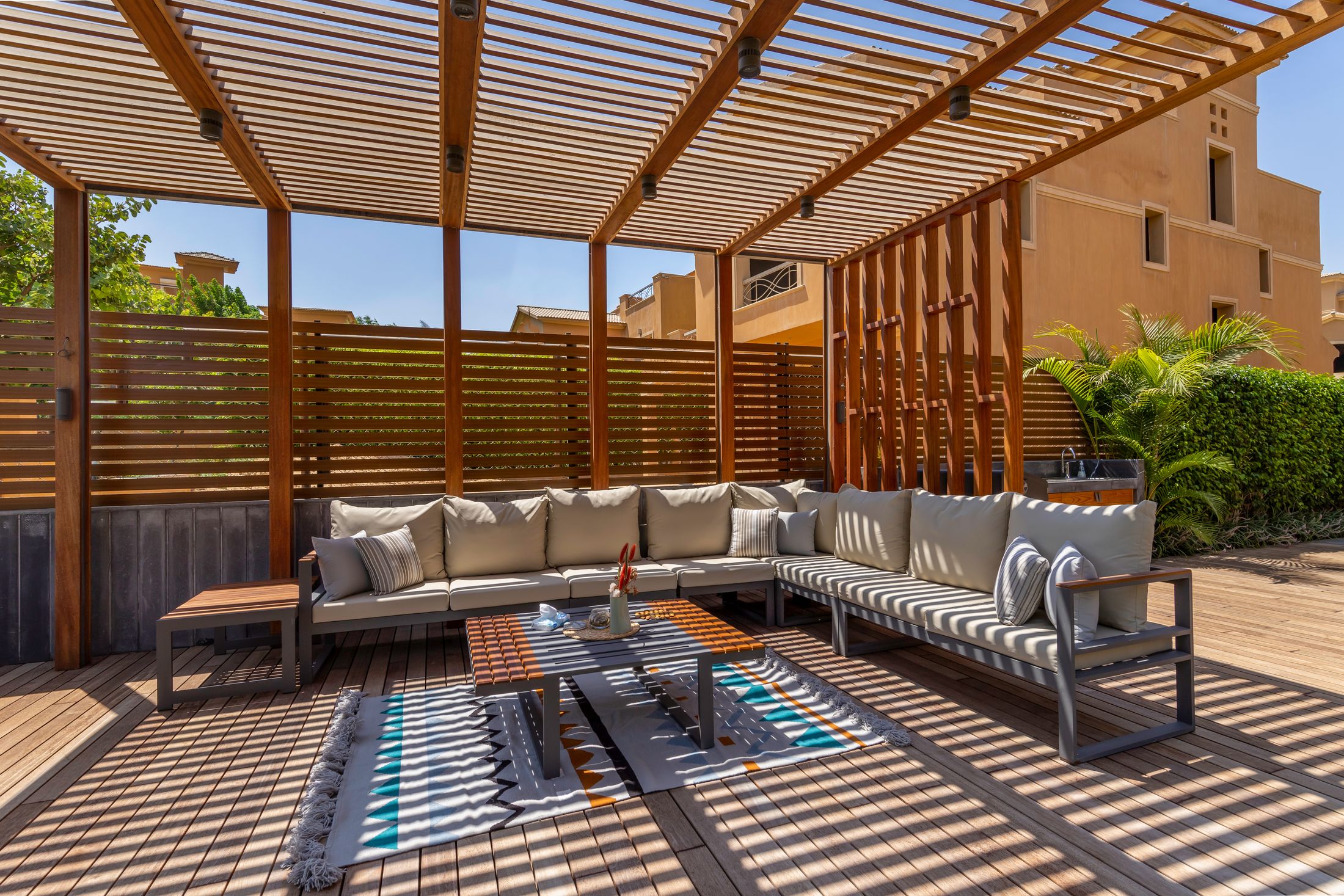 Loggia — Dyar Compound, Fifth Settlement, New Cairo — Xforms Studio