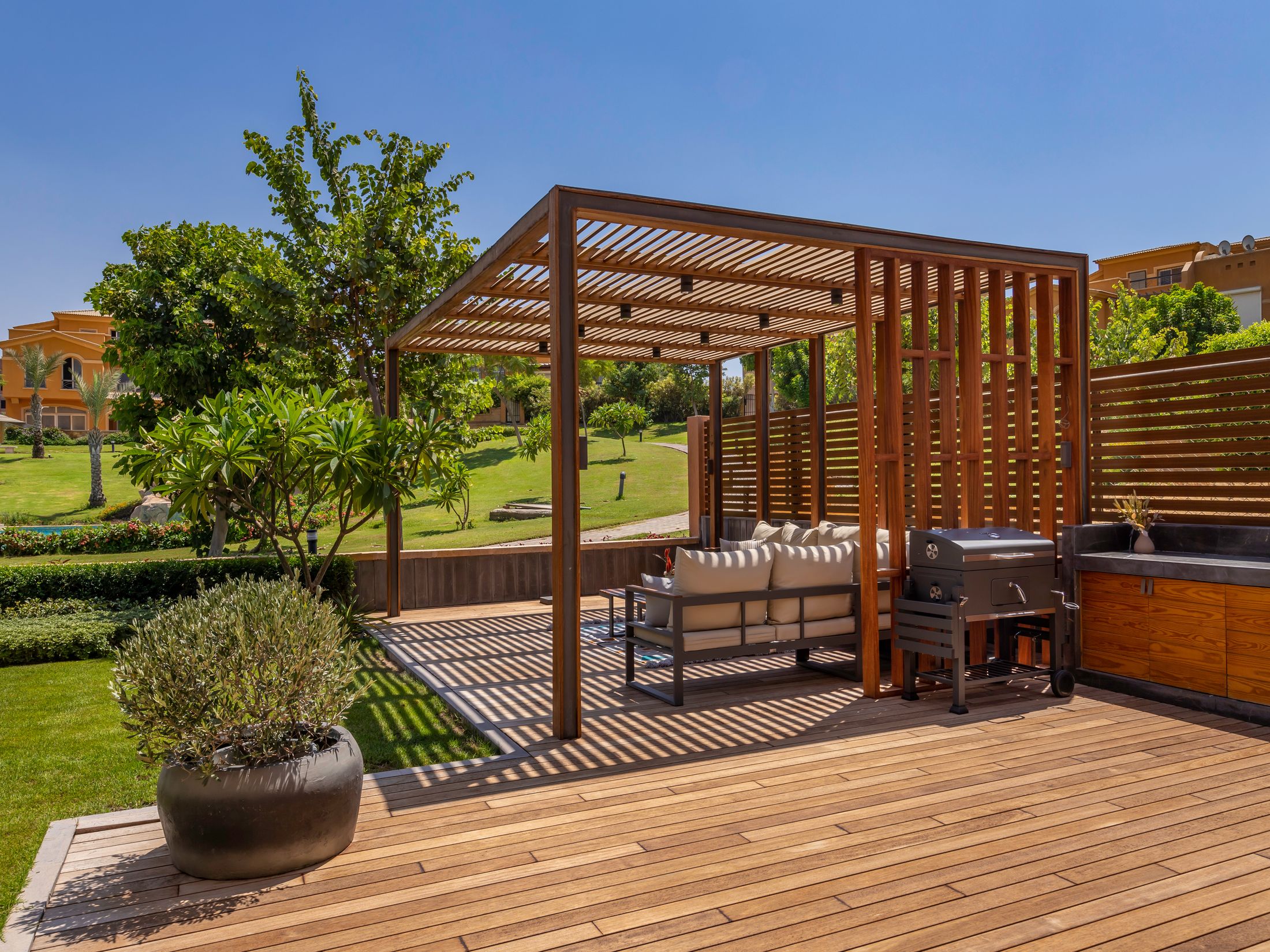 Loggia — Dyar Compound, Fifth Settlement, New Cairo — Xforms Studio