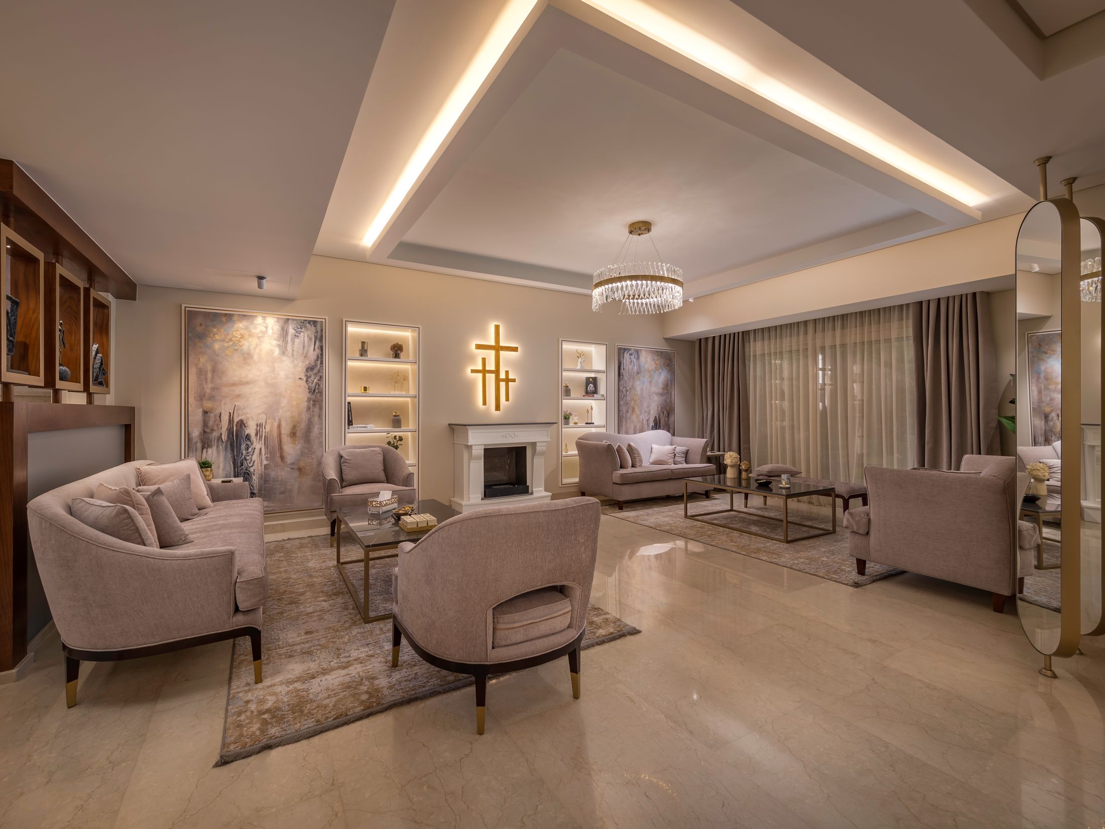 Loggia — Dyar Compound, Fifth Settlement, New Cairo — Xforms Studio