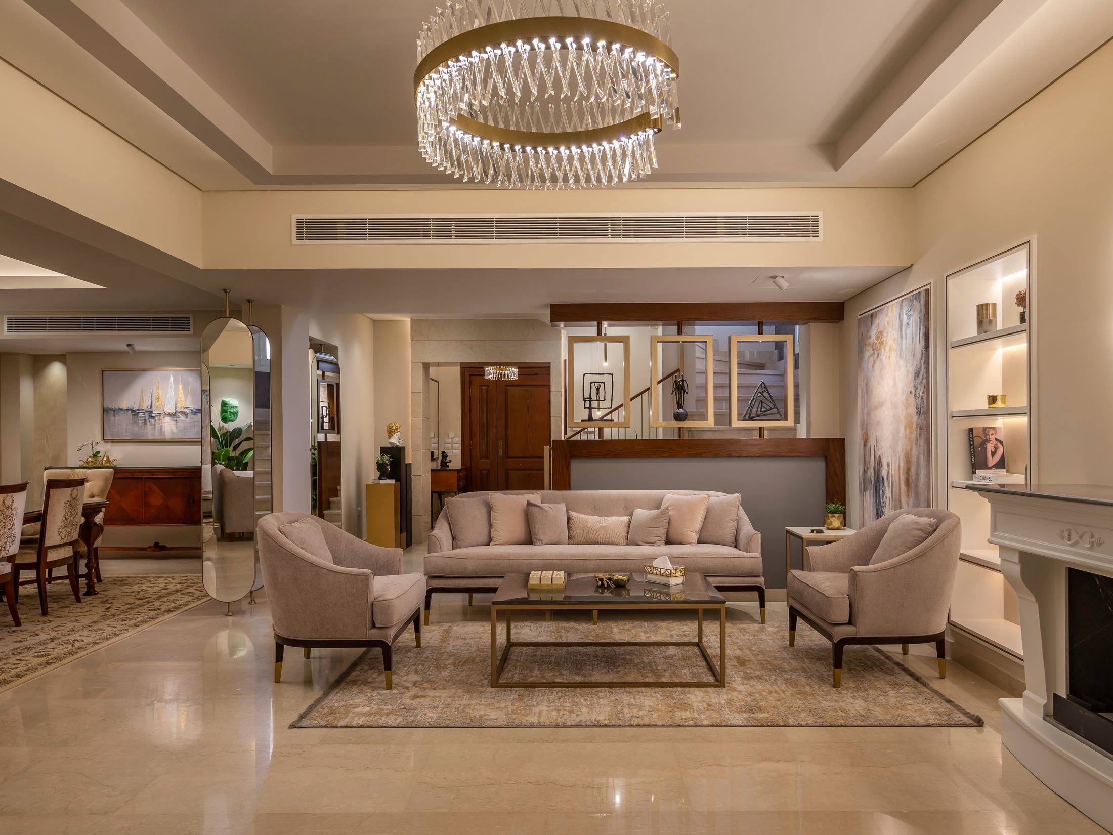 Loggia — Dyar Compound, Fifth Settlement, New Cairo — Xforms Studio