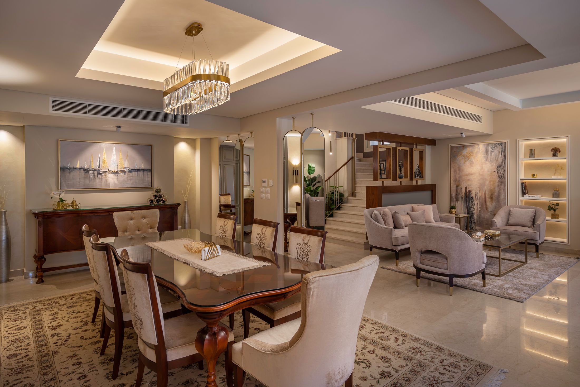 Loggia — Dyar Compound, Fifth Settlement, New Cairo — Xforms Studio