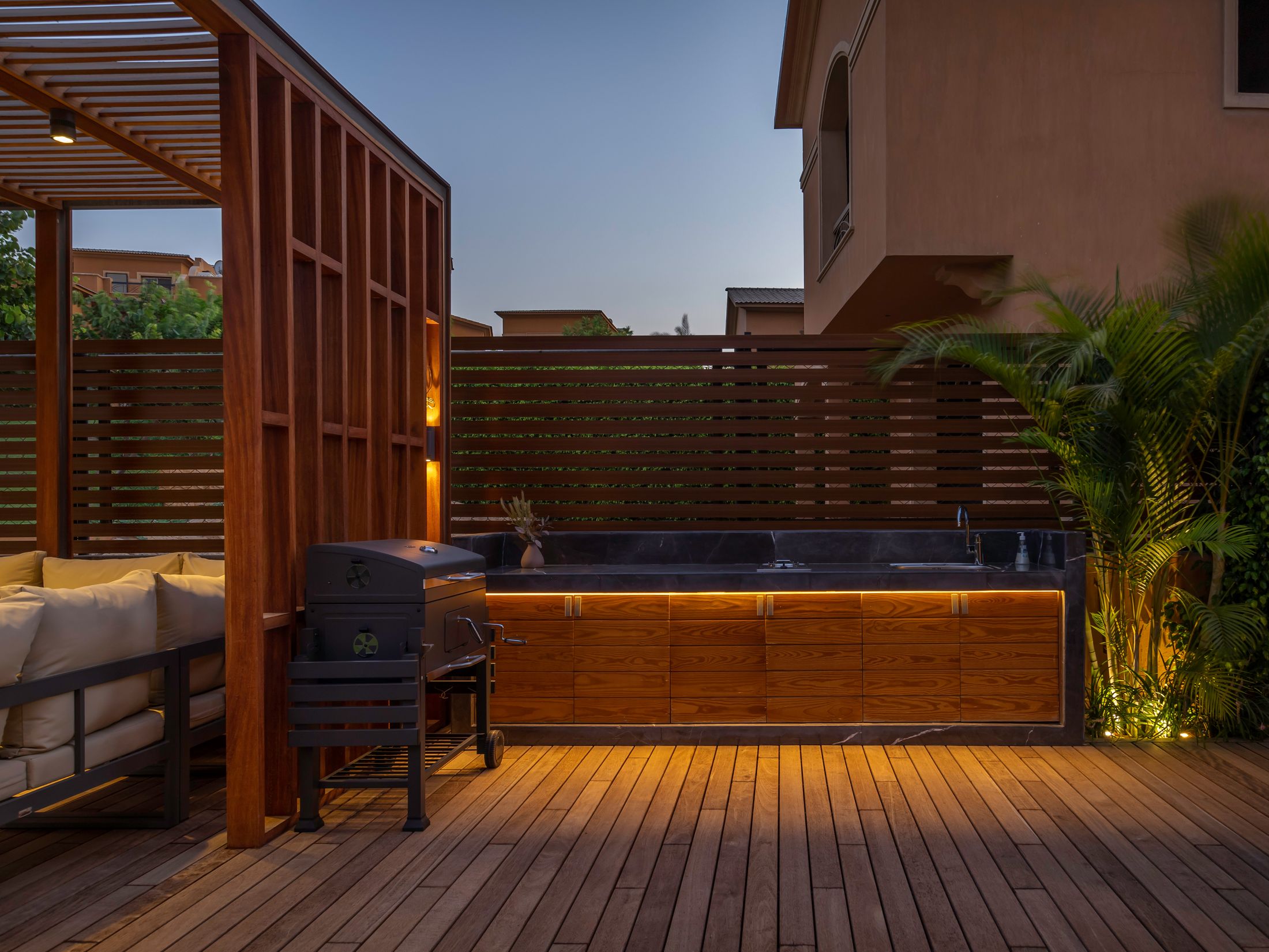 Loggia — Dyar Compound, Fifth Settlement, New Cairo — Xforms Studio