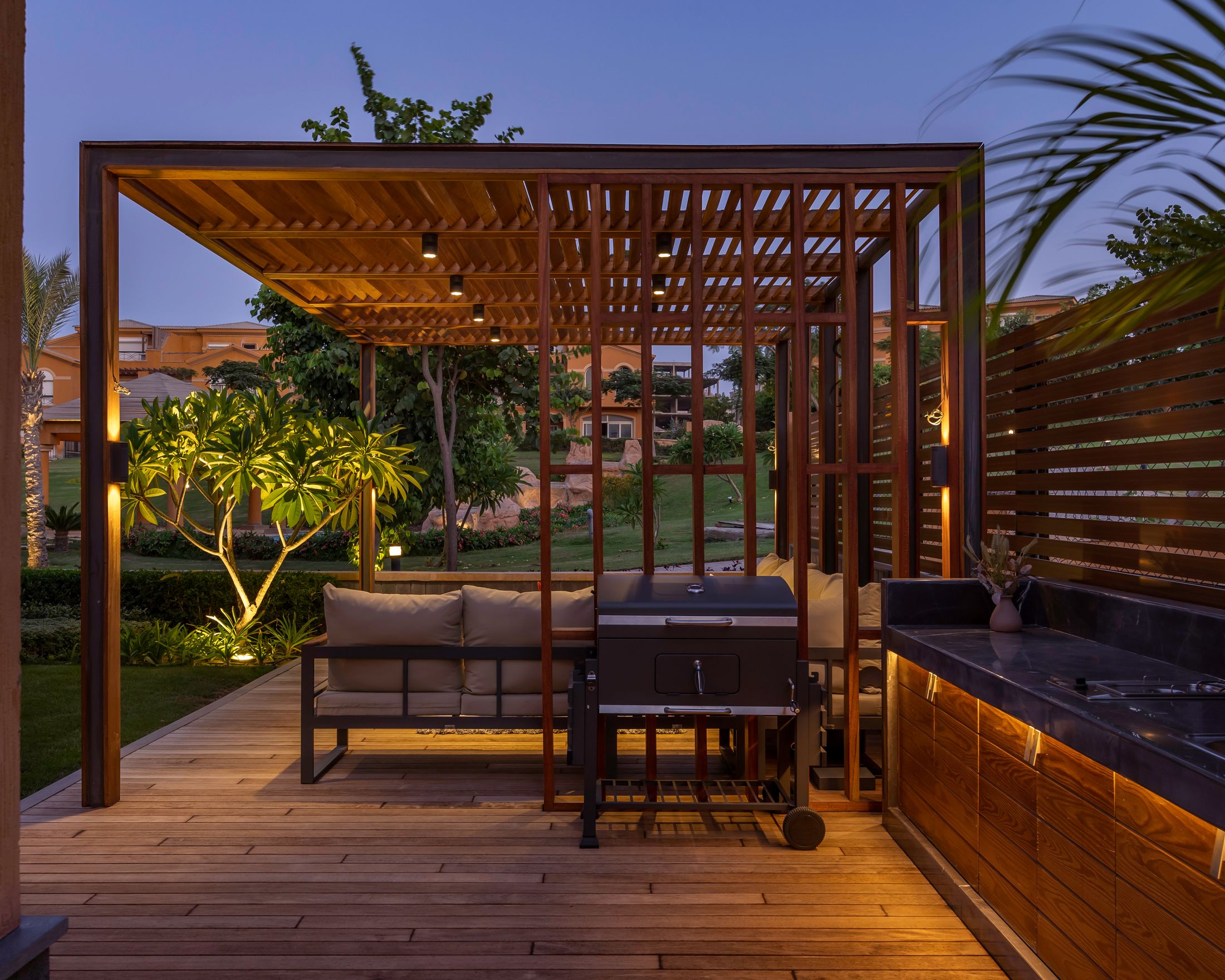 Loggia — Dyar Compound, Fifth Settlement, New Cairo — Xforms Studio