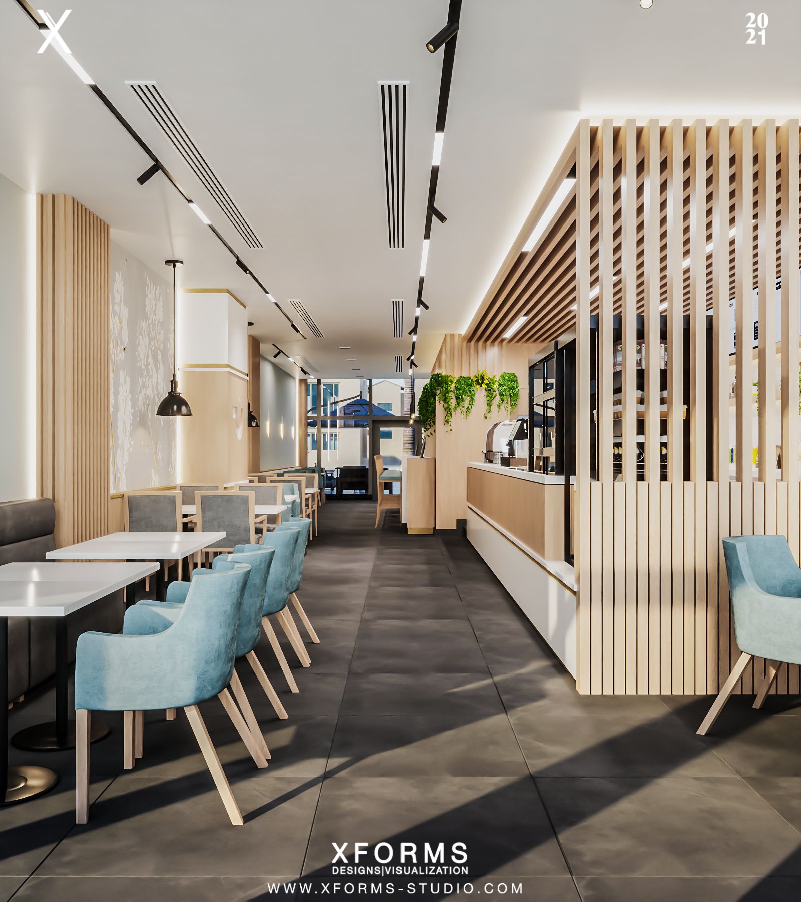 Prime Cafe — Shiek Zayed — Xforms Studio