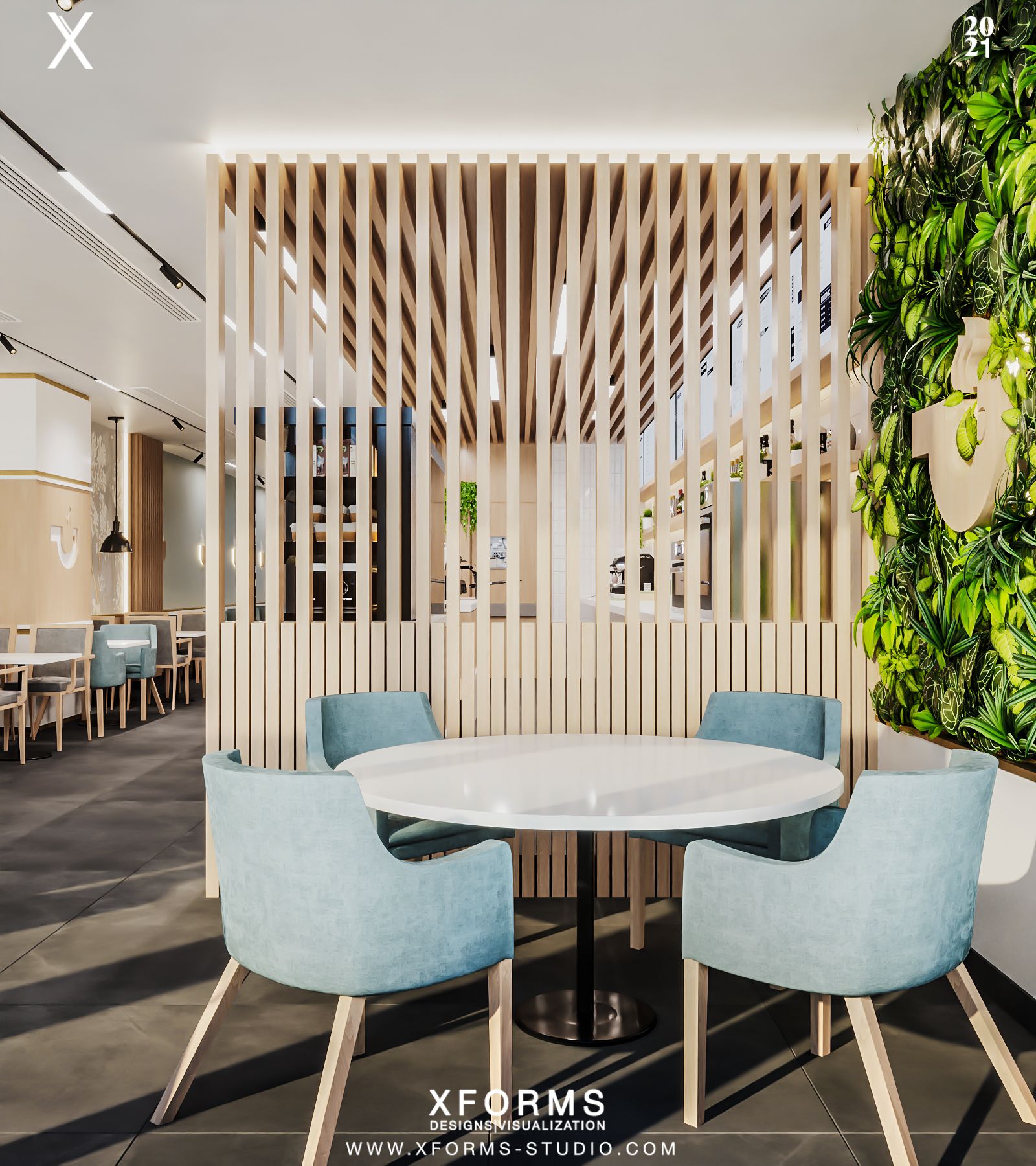 Prime Cafe — Shiek Zayed — Xforms Studio