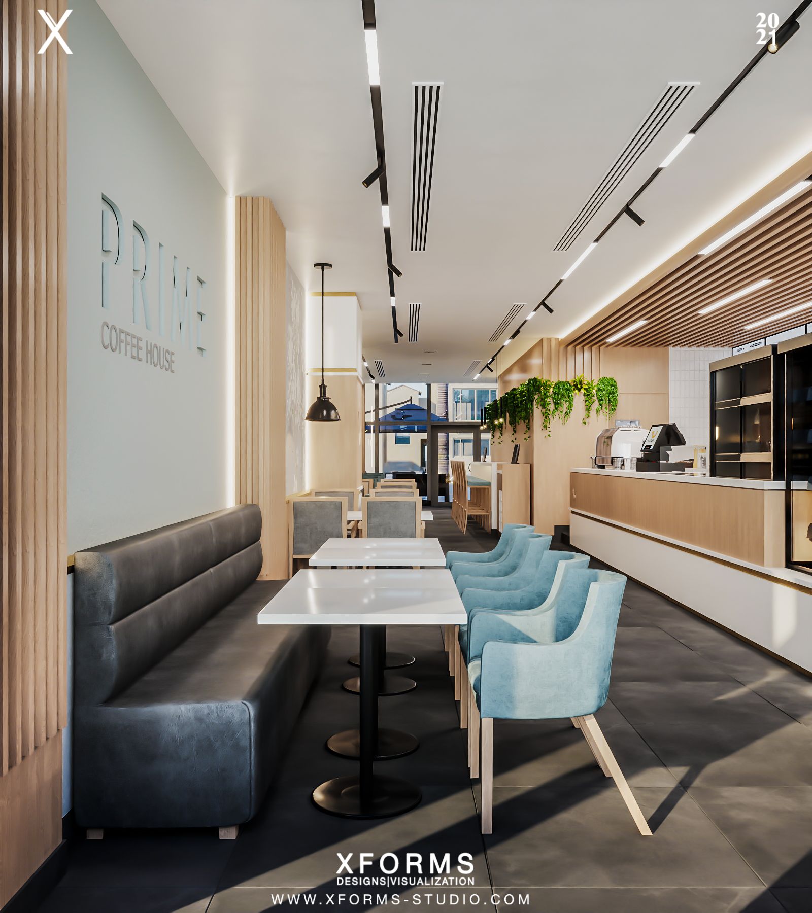 Prime Cafe — Shiek Zayed — Xforms Studio