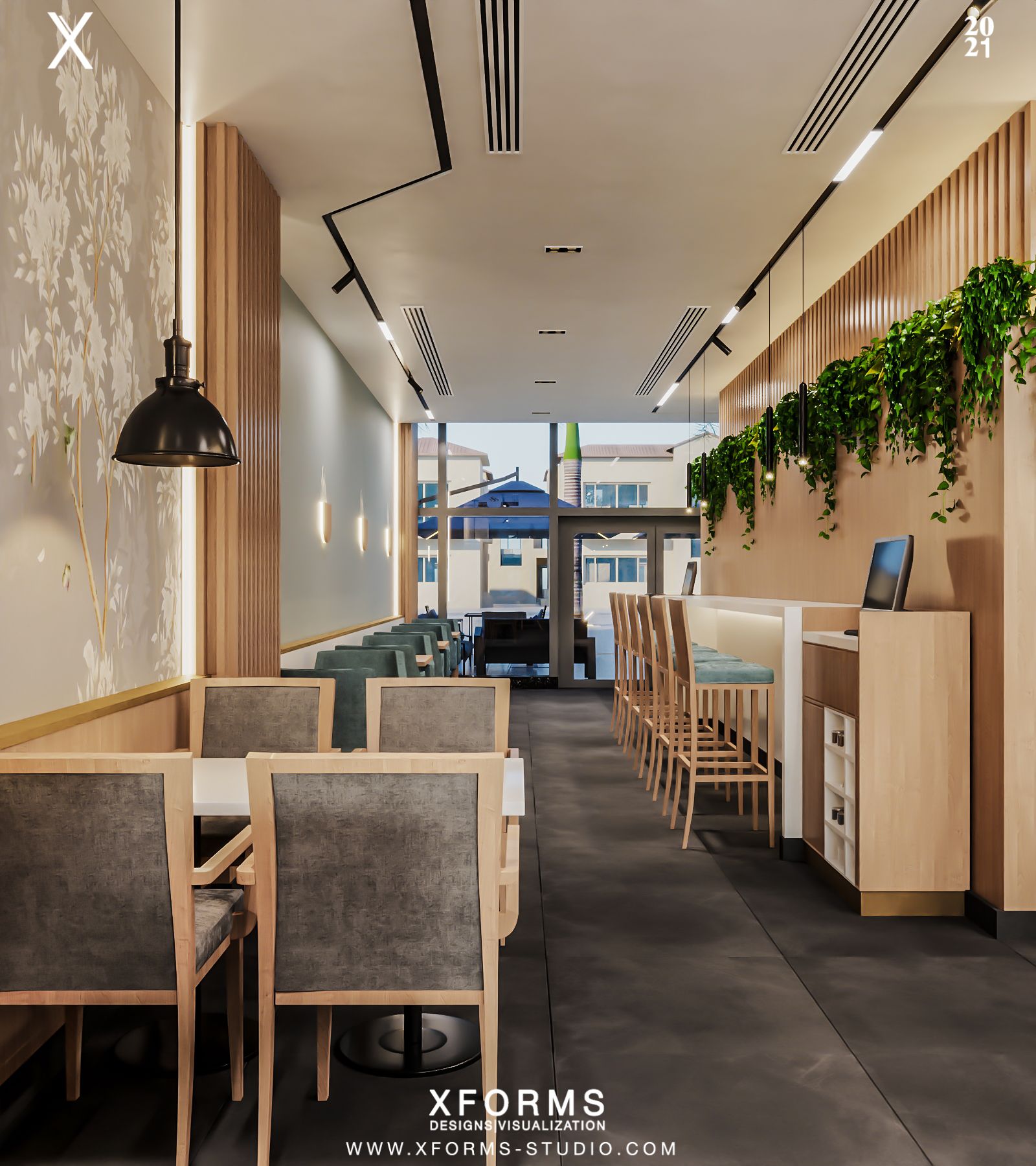 Prime Cafe — Shiek Zayed — Xforms Studio