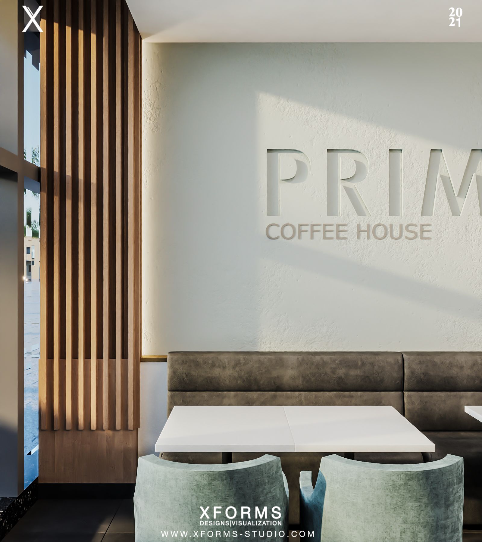 Prime Cafe — Shiek Zayed — Xforms Studio