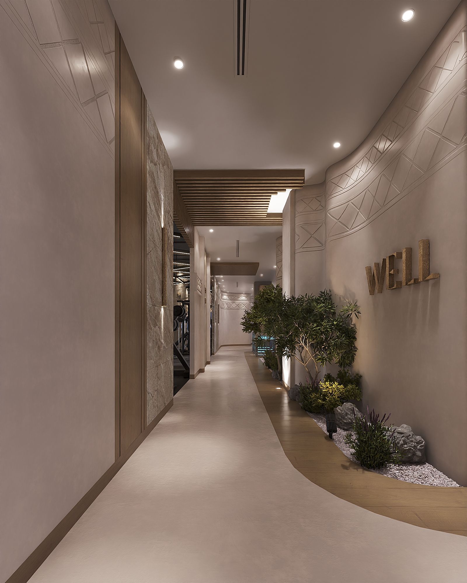 Well Gym — King Abdullah Financial District, Riyadh — Xforms Studio