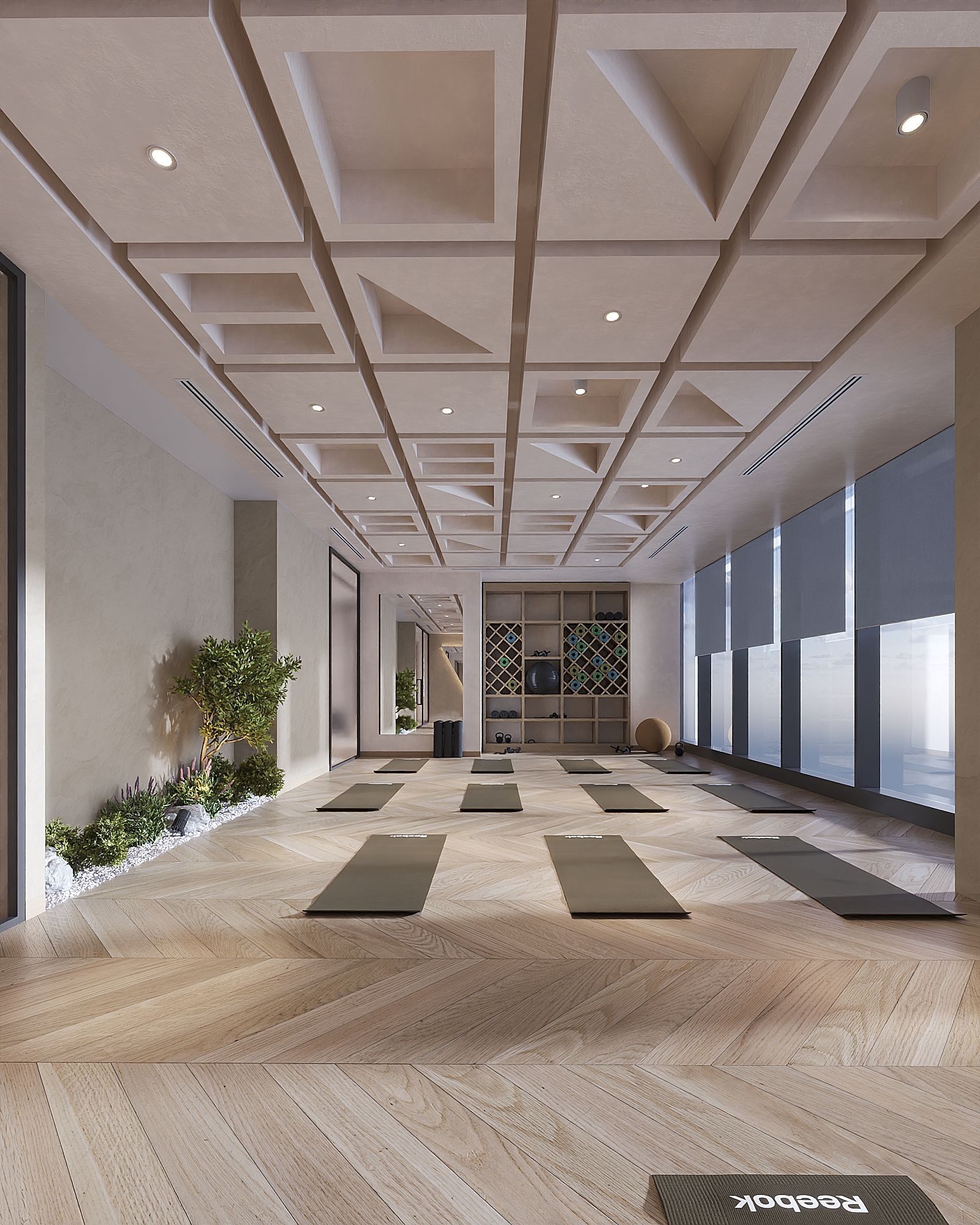 Well Gym — King Abdullah Financial District, Riyadh — Xforms Studio