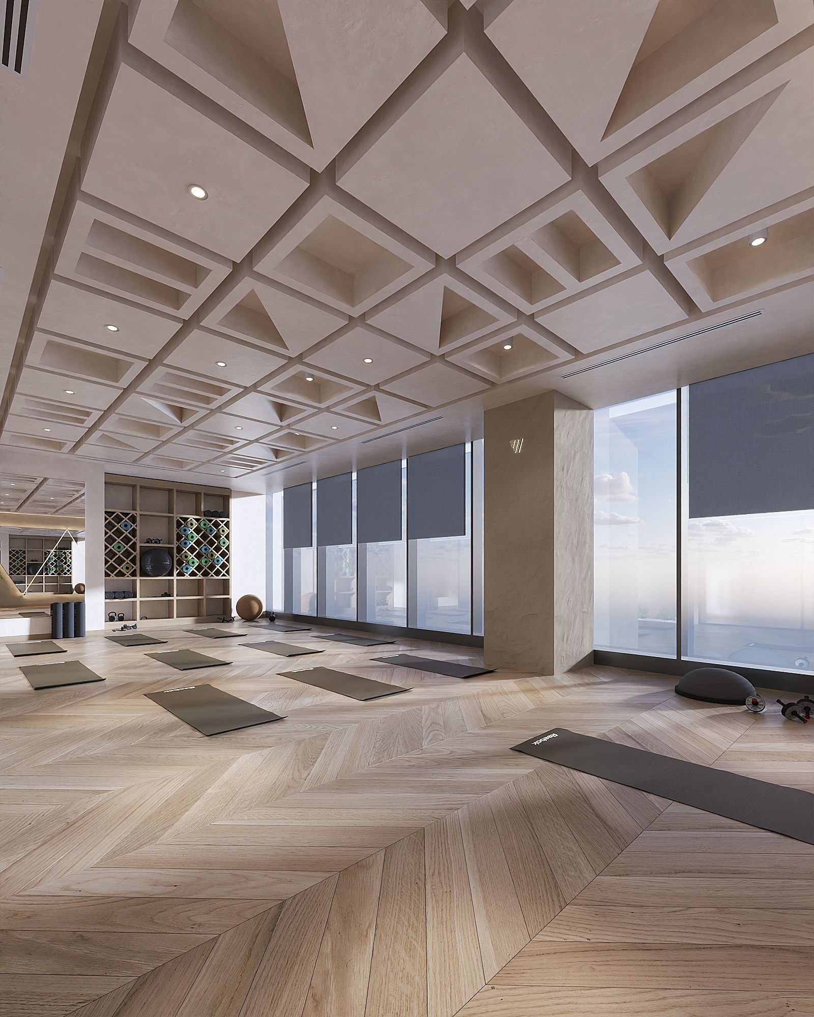 Well Gym — King Abdullah Financial District, Riyadh — Xforms Studio